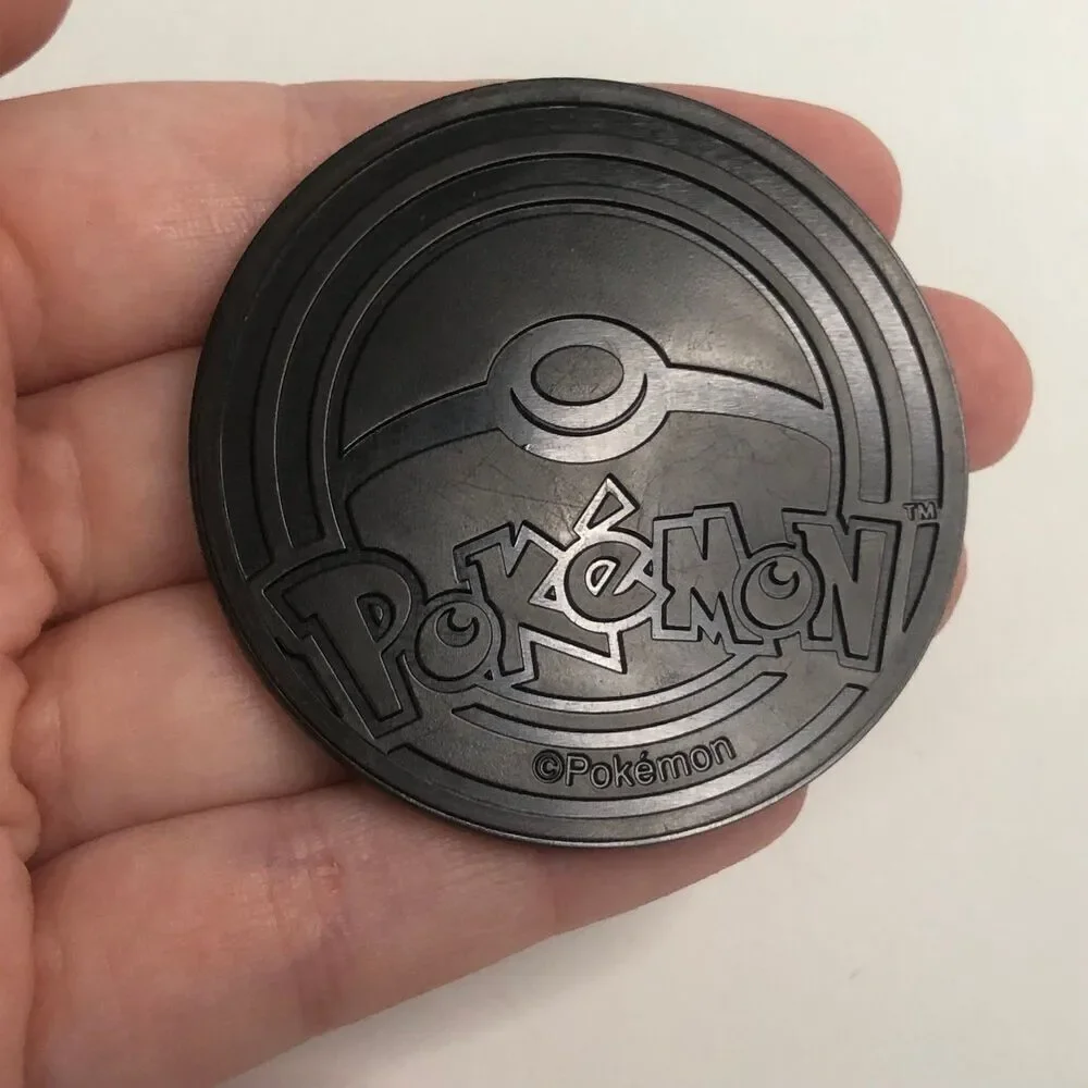 pokémon tcg coin lot plastic lot of 5‎ green orange flip coins